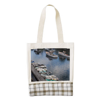 Zazzle HEART Tote PHOTOGRAPH OF BOATS