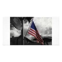 Zazzle Keys Flag Photo Card