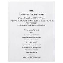 Zazzle, The Marriage Ceremony Unitingon Saturda... Custom Flyer