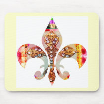ZazzleRocks: Fleur-de-Lis Series Mousepad
