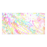 Zazzling Magical Snowflake Jewels Photo Greeting Card