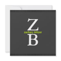 ZB Bar Mitzvah (CUSTOM 3) Save-the-date