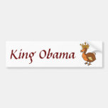ZC- King Obama sticker Bumper Sticker