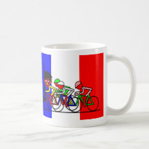 Zebastian in Tour de France Coffee Mug