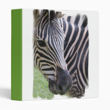 Zebra Binder