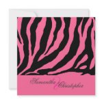 zebra/Customizable background colour invitations