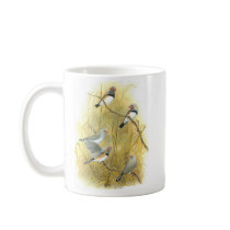 Zebra Finch Group - Taeniopygia guttata Promo Coffee Mug