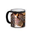 Zebra in love  mugs