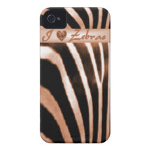 Zebra iphone 4 case