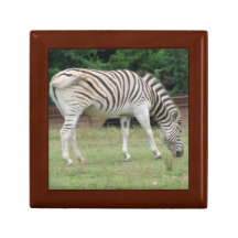 ZEBRA KEEPSAKE BOX