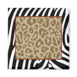 Zebra & Leopard fashionable print Magnet
