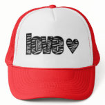 zebra love hats