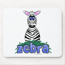 ZEBRA MOUSE MAT