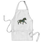 Zebra of a different colour aprons