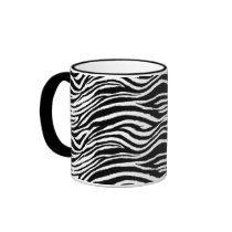 Zebra Pattern Mug