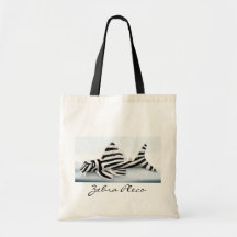 Zebra Pleco Tote Bag