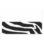 Zebra Print Animal Rectangular Stickers