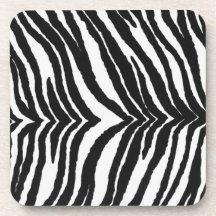 Zebra Print Coaster