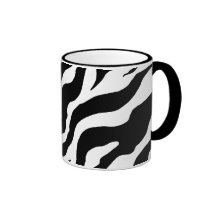 Zebra Print Coffee Mug