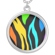 Zebra Print Custom Jewelry