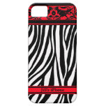 Zebra Print iPhone 5 Case
