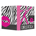 Zebra Print Photo Album Binders