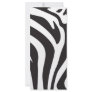 Zebra Print Personalized Rack Card