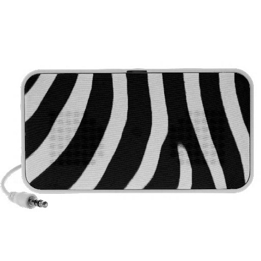 Zebra Print Speakers