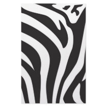 Zebra Print Customized Stationery