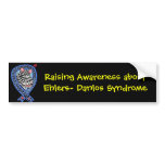 Zebra Ribbon-EDS, Bumper Sticker