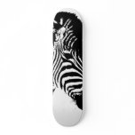 Zebra Skate Board