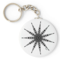 Zebra Star Keychain keychains
