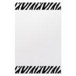 Zebra stationery