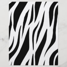 Zebra Stripe Custom Flyer