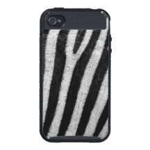 Zebra Stripes Pattern iPhone 4/4S Covers