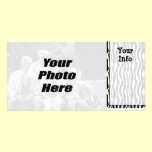Zebra Stripes Photo Cards photo cards
