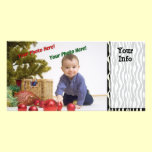 Zebra Stripes Photo Cards photo cards