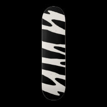 Zebra Style Skateboard skateboards