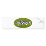 Zebra Trout Bumper Sticker