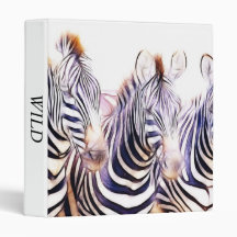 ZEBRAS BINDER
