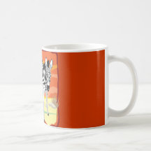 Zèbre africain mugs