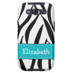 Zèbre de bleu d'Aqua Coque Galaxy S3