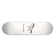 Zèbre de licorne skateboards personnalisés