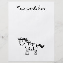Zèbre de licorne tract