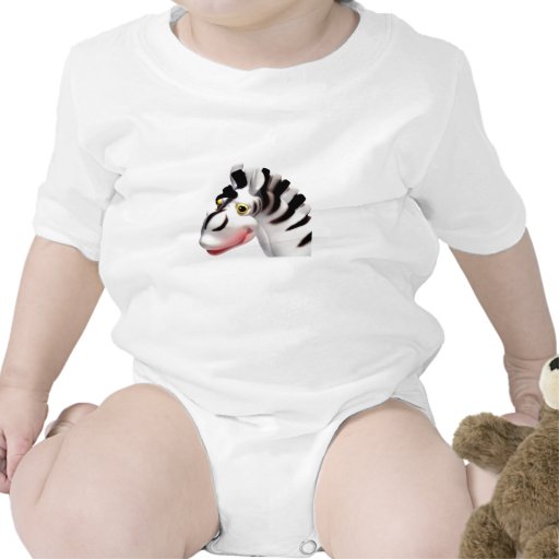 Zèbre maladroit t-shirts