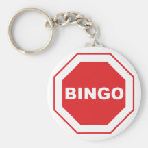 Zeichen sign bingo schlüsselanhänger
