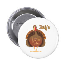 Zeidy's Little Turkey Button