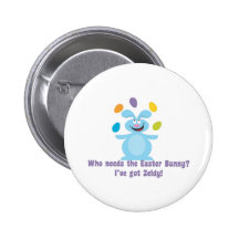 Zeidy is My Easter Bunny Buttons