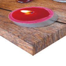 Zen - ambiance bougies rouges toile tendue sur châssis