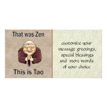 Zen and Tao Photo Card Template